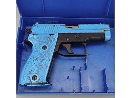 SigSauer P6 FX (P225) Übungspistole der Polizei NRW 9mmFX "FOF CQT" #369