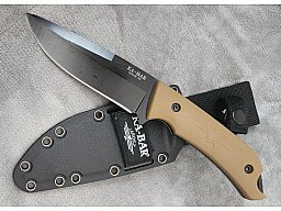 Jarosz KA-BAR Olean.NY Kampfmesser Sand Messer