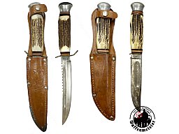 2 Vintage-Jagdmesser