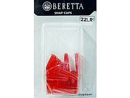 BERETTA Pufferpatronen Exerzierpatronen .22 l.r. 22 lfb | SNAP CAPS aus Plastik > Farbe ROT