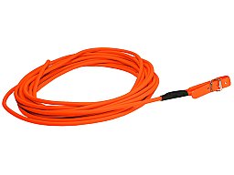 1 x Biothane Schweißriemen RUND ORANGE 10m 8mm - reißfest bis 450kg! flexibel & leicht, nur 0,62kg
