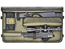 BERGARA BA13TD Futteral / Tasche für zerlegte Kipplaufbüchse (Blaser K95) Farbe grün Maße 70 x 32 cm
