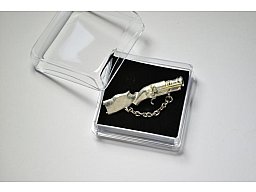 Anstecker Schaftböller - kurz - mit Kette