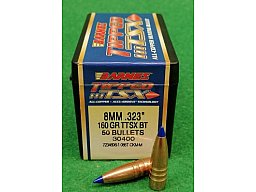 BARNES TTSX Geschosse Kaliber 8mm (.323) - 160 Grain