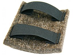 1 x Vorderschaftauflage aus FILZ 1,5cm Dick & 10cm x 10cm | Schutz Holzschaft | präzise Schießen !