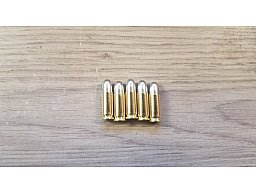 Dekomunition .25ACP/6,35, 5 Stück,VM-nickelgeschosse