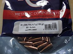 Geschosse PPU 308 150gr VMJ