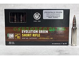 RWS Evolution Green Jagdmunition Büchsenpatronen Short Rifle