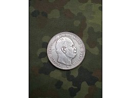 5 Reichsmark Silber Preußen 1876
