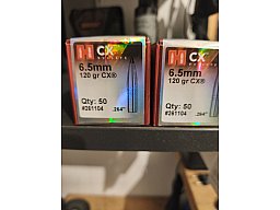 Hornady 6,5 CX 120 gr
