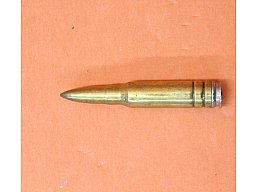 Sammler-/Dekomunition .308Win Exerzierpatrone 7,62x51 BUND/ BGS SURPLUS neuwertig