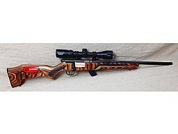 Rep.Büchse Savage Mark II Minimalist braun .22 LR, 18" Lauf,1/2x28 10 RD Magazin + ZF 5/1321