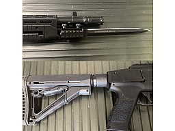 Combat Paket für Umarex HDB 68 TB68: Taktischer Schaft + Picatinny Bajonett