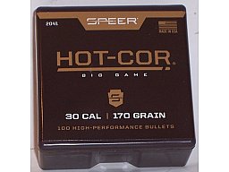100St. SPEER .30(.308Dia.) - 170 - Hot Core-SPFN -#2041 - Versand ab 6,40€