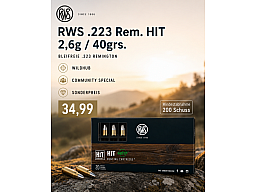 RWS HIT .223 Rem. 10.000 Schuss vorhanden