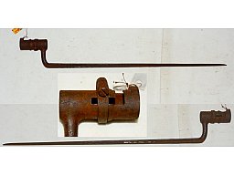 Tüllenbajonett, Klingenlänge 46,4cm