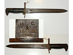 amerikanisches Garand Bajonett, 1942