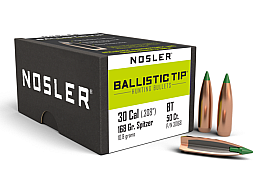 Nosler Jagd Kal. .30 Ballistic Tip Geschoss / 168 Grain #30168