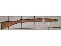 Schaft gebraucht Carcano TS ( Moschetto Mod. 91 TS ) mit T-Bajonettaufnahme