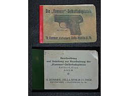 Kommer Selbstladepistole Bedienungsanleitung Original