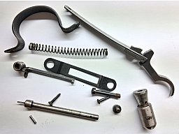Konvolut Ersatzteile für KK Kleinkaliber Anschütz Büchse cal. 9mm Flobert Teile Freier Teilesatz