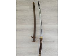 Authentieke Japanse WW2 Shin Gunto Type 98 , gesigneerd en dated .