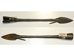 Afrikanische Speerspitze, 27,6 cm