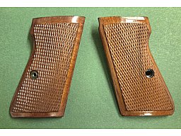 Holzgriffschalen für Walther PP 7,65mm. Neuwertig