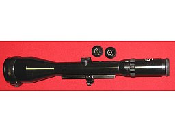 ZF / Zielfernrohr, ein Schmidt & Bender 2 1/2 - 10 x mit dem seltenen Absehen 4 und Montageteilen