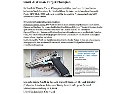 Smith & Wesson Target Champion 9mm