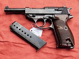 Walther ac 44, P38, Originalzustand, sehr guter Lauf, soweit ersichtl. nummerngl. Kal. 9 mm Luger