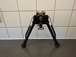 Harris Zweibein SLM Beinlänge ca. 20,5 bis 30 cm mit Stufeneinstellung