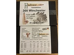 Huber Ammunition 308 Winchester