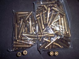 Messinghülsen .303 britisch Lee Enfield, Webley Vickers DachbodenfundDachbodenfund