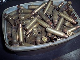 großer Konvolut Messinghülsen .308 NATO 7,62x51 gezündert DachbodenfundDachbodenfund