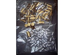 50 Hülsen+Geschosse Chamelot 11mm Revolver ( M1892 MAS Gras Bertier MP40 44 38 MG42 34 81P08 38 ))