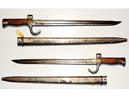 Berthier Bajonett 1892, hier belgische Ausführung