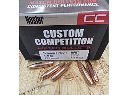 6,5mm/140grs HPBT Nosler No: 49823 Competition Geschosse 250 stk