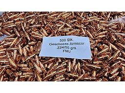.224/55grs Geschosse Armscore FMJ Umkarton 4000 Stk