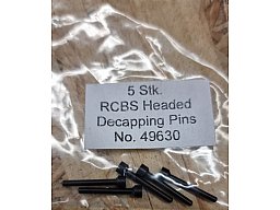 RCBS Zündhütchenausstoßer Stifte mit Kopf No. 49630#