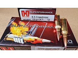 6,5Creedmoor/120grs CX Bleifrei Hornady Superformance 20 stk. No. 814904 #