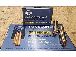 .38 special/158grs A-158 PPU FMS 50 Stk.