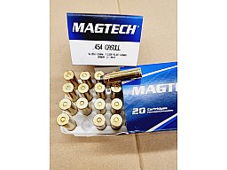.454 Casull 260grs Magtech SJSP-Flat 100 Stk. #454A #