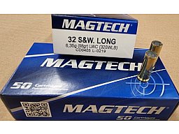 .32 S&W long/98grs Magtech LWC 50 Stk. No. 32WLB