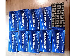 500 Hülsen Magtech 357mag einmal abgeschossen