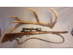 Mauser , eleganter Umbau im englischen Stil, Sammlerwaffe 7x57