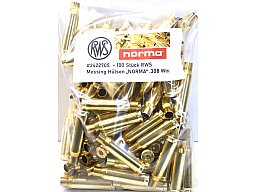 100 Stück NEUE RWS Hülsen .308 Win. mit NORMA Bodenstempel made in Germany FÜRTH RUAG 100er Tüte NEU