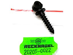 1 x RECKNAGEL 20205-0022 Schaftschraube mittel Holzgewinde für Riemenbügelösen 3mm Flinte Holzschaft