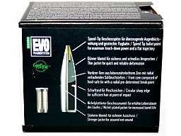 Stück NEUE RWS Geschosse - EVO-GREEN (bleifrei) 7,62mm / .308 - 139gr 9g (#2418119) Teilzerleger