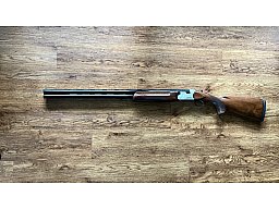 Brenner BF18 White – Bockdoppelflinte 12/76 – 71 cm – ca. 100 Schuss – Koffer & Zubehör